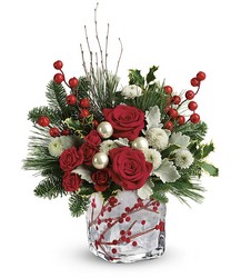 Teleflora's Winterberry Kisses Bouquet from Swindler and Sons Florists in Wilmington, OH